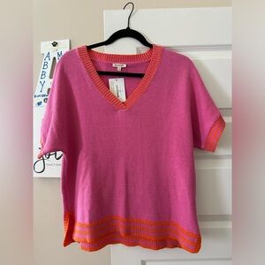 Short sleeve boutique blouse